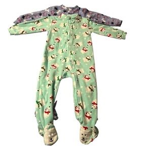 2 Nevada Baby Fleece Sleeper Pyjamas Size 24 Months